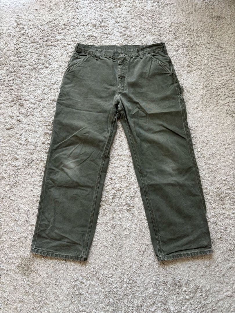 u*4様 格安スタート！！カーハート　ペインターパンツ　MOS シングルニー　ダ