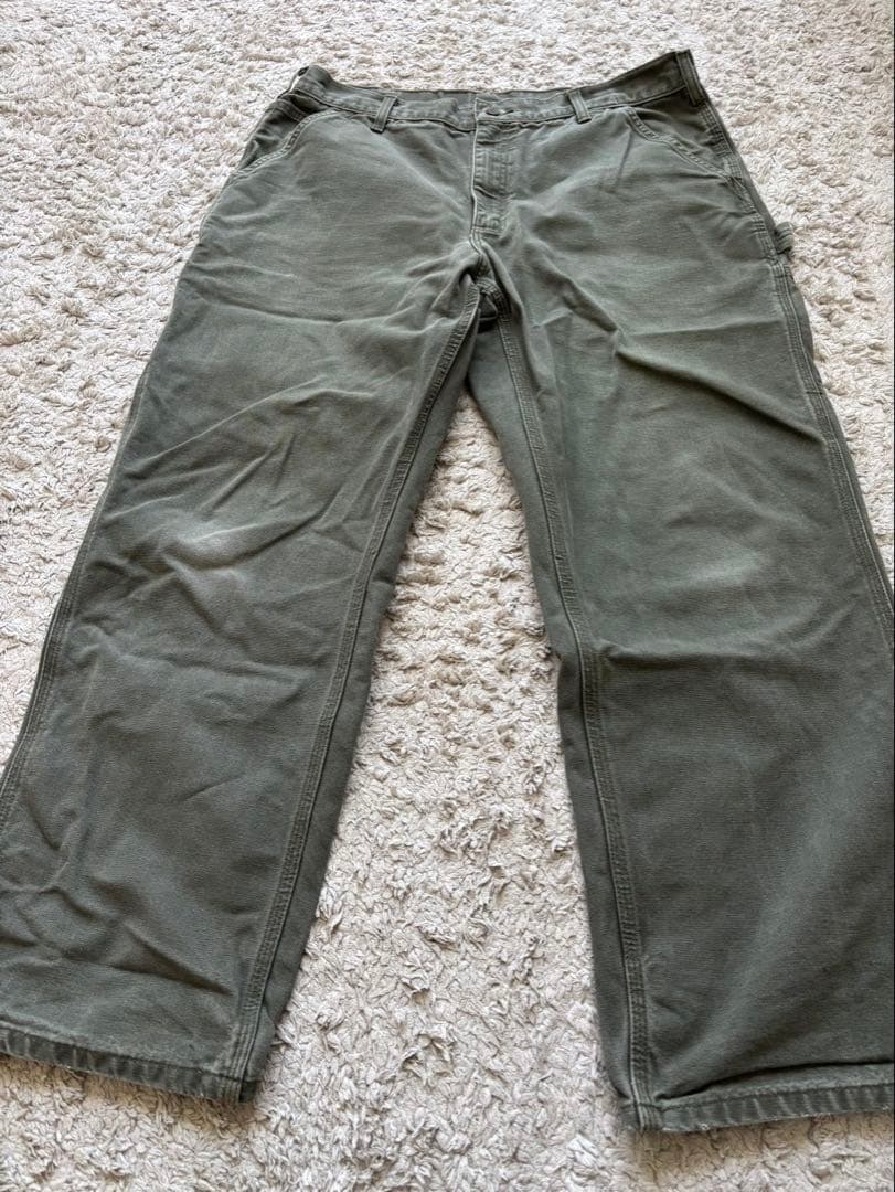 u*4様 格安スタート！！カーハート　ペインターパンツ　MOS シングルニー　ダ