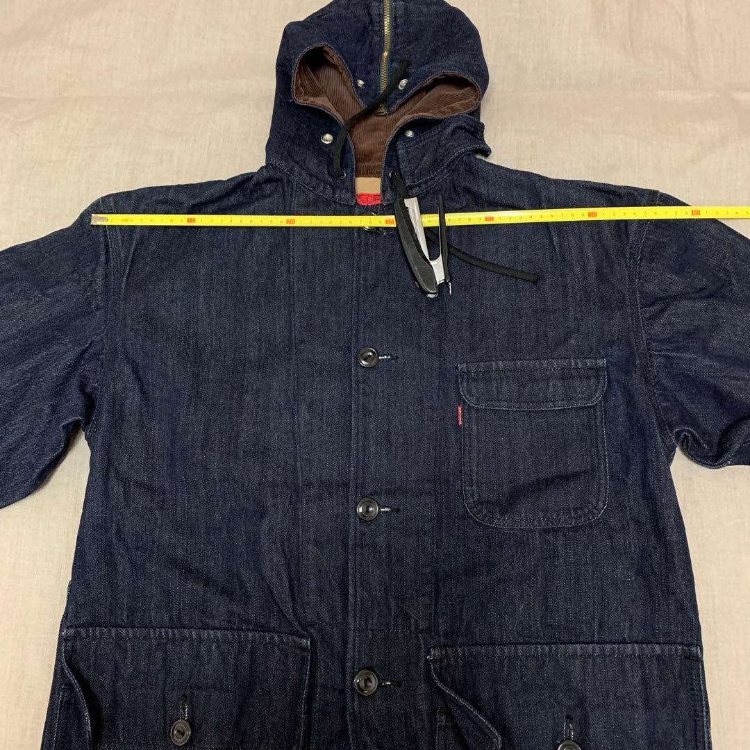 EVISU エヴィス デニム ハンタージャケット 40(XL相当) 濃紺