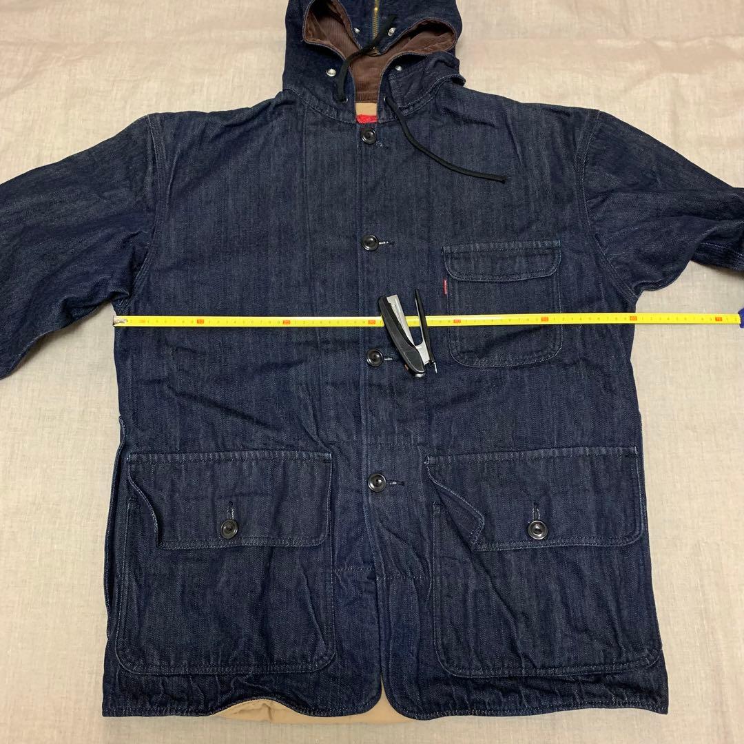 EVISU エヴィス デニム ハンタージャケット 40(XL相当) 濃紺