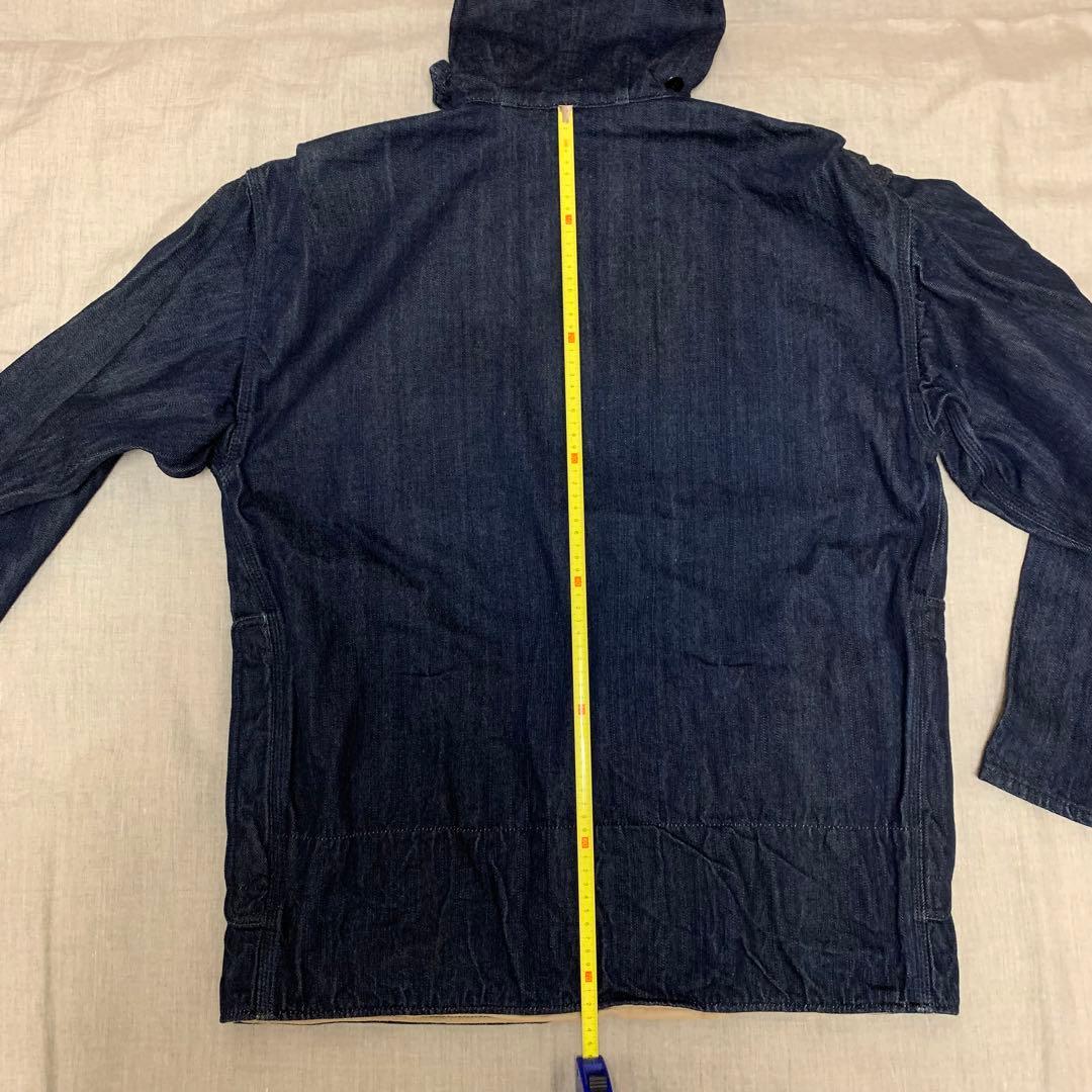 EVISU エヴィス デニム ハンタージャケット 40(XL相当) 濃紺