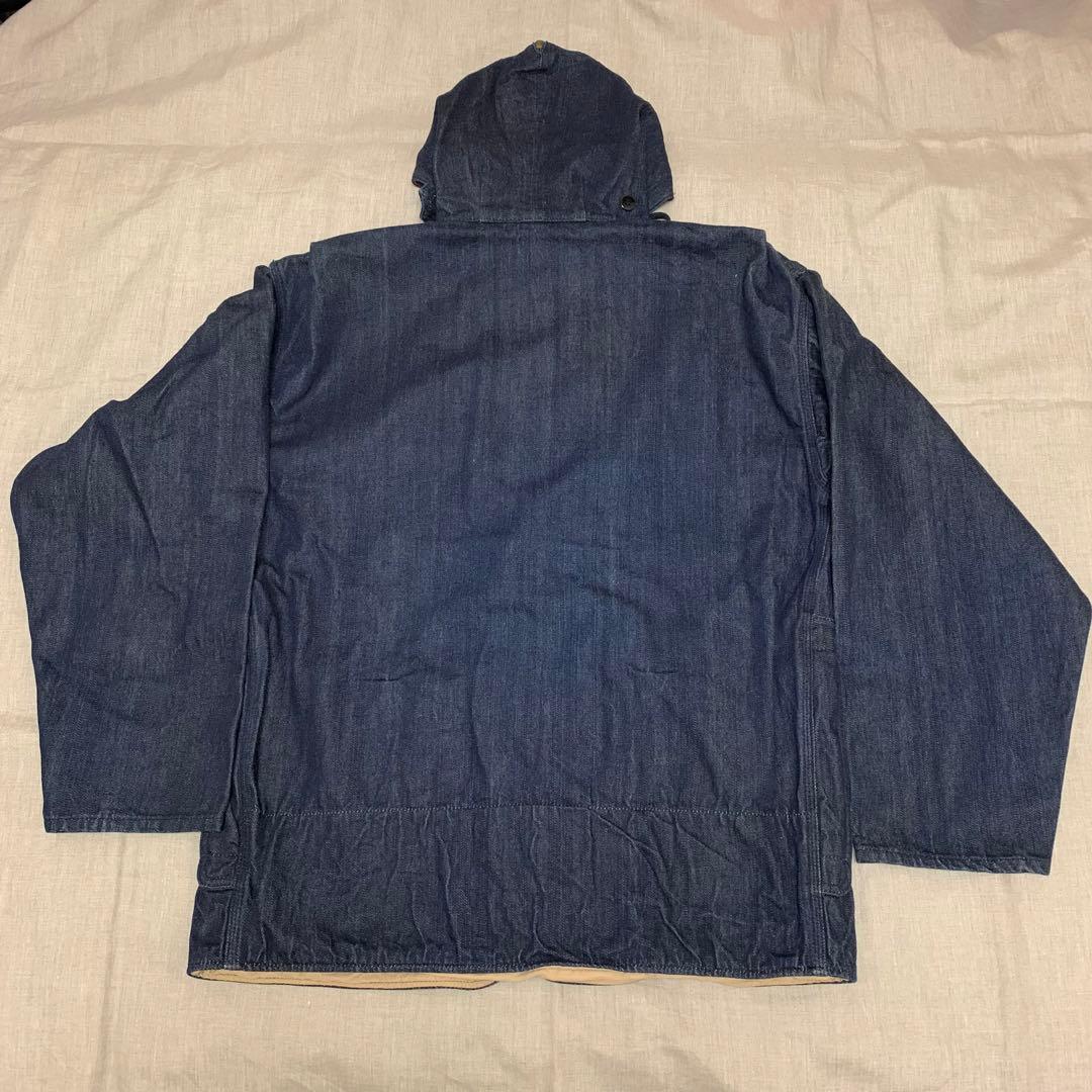 EVISU エヴィス デニム ハンタージャケット 40(XL相当) 濃紺