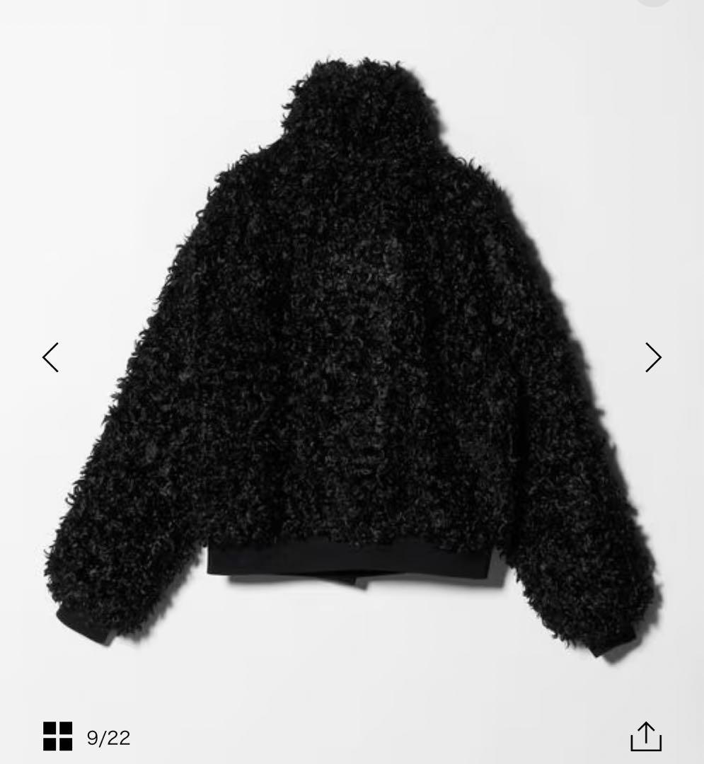 attisession フラッフィーブルゾン