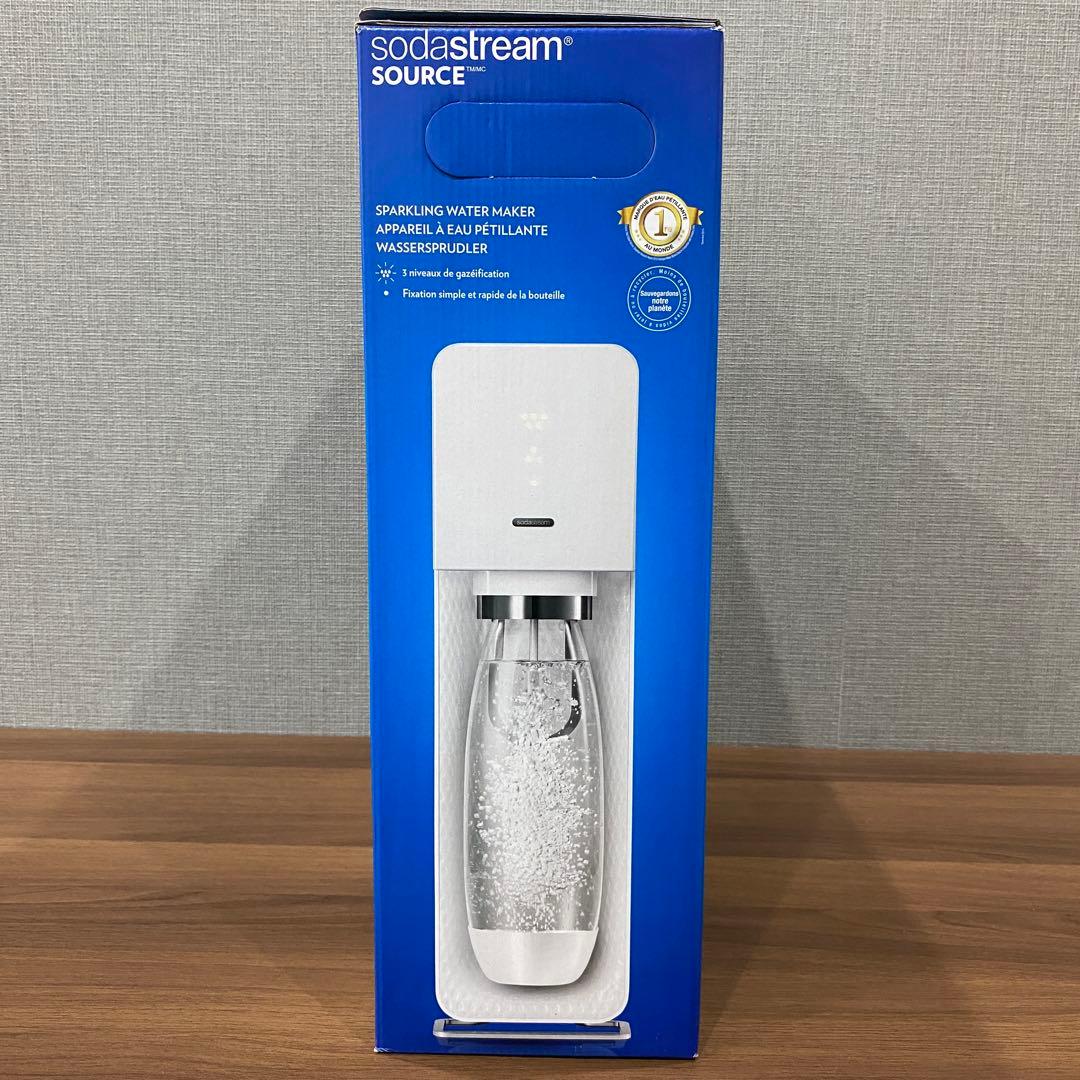 【新品未開封】ソーダストリーム炭酸水メーカー sodastreamSOURCE