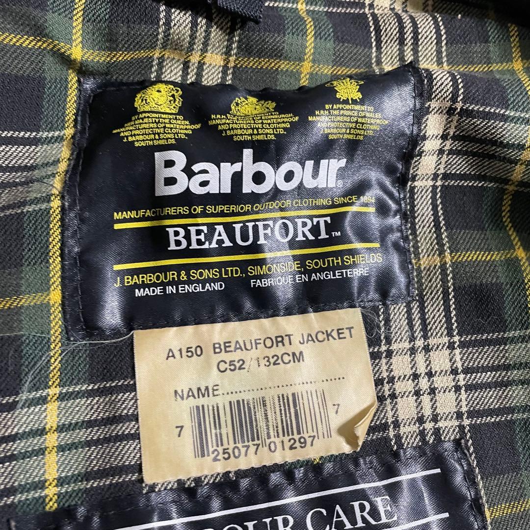 00s イングランド製 Barbour BEAUFORT オイルドジャケット