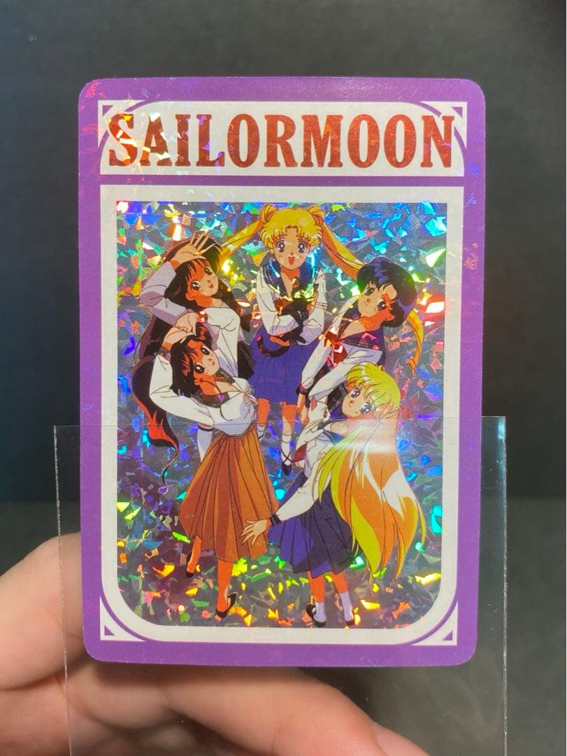 【流通皆無】美少女戦士セーラームーン　プラスチックカードダス　セーラーチーム