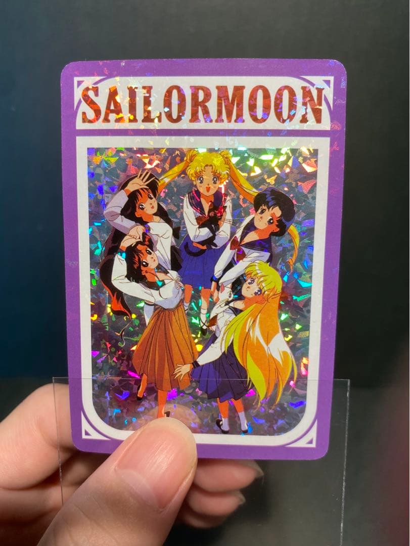 【流通皆無】美少女戦士セーラームーン　プラスチックカードダス　セーラーチーム