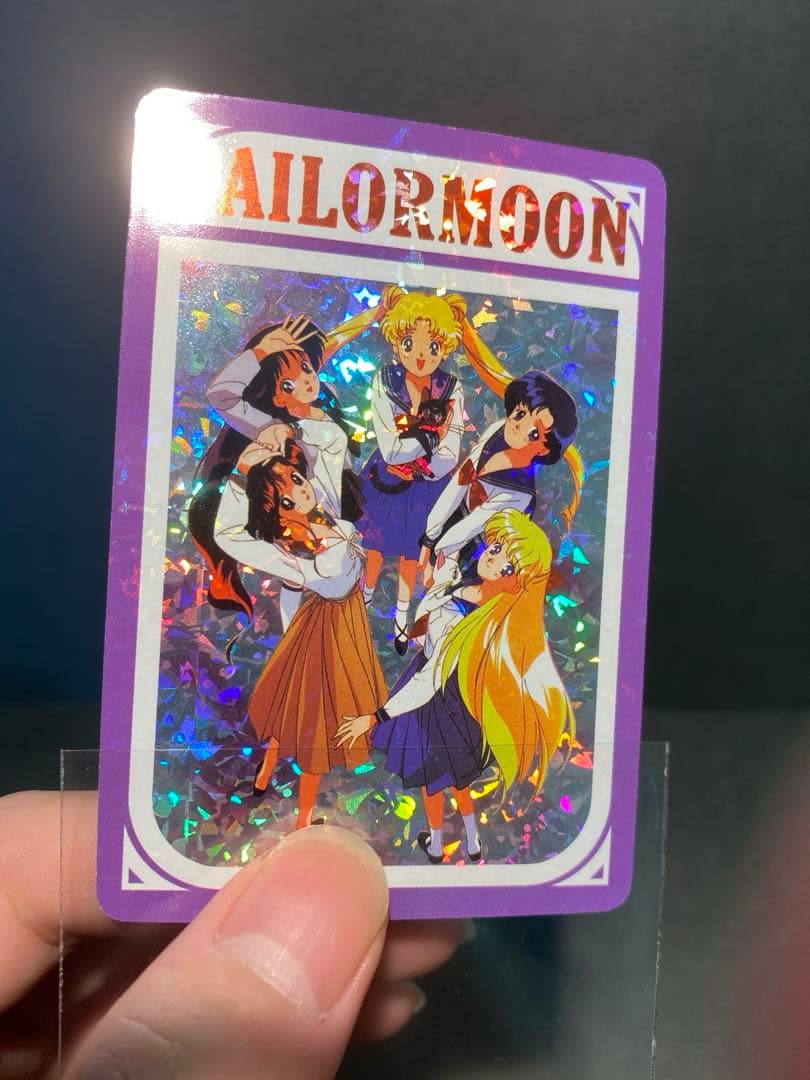 【流通皆無】美少女戦士セーラームーン　プラスチックカードダス　セーラーチーム