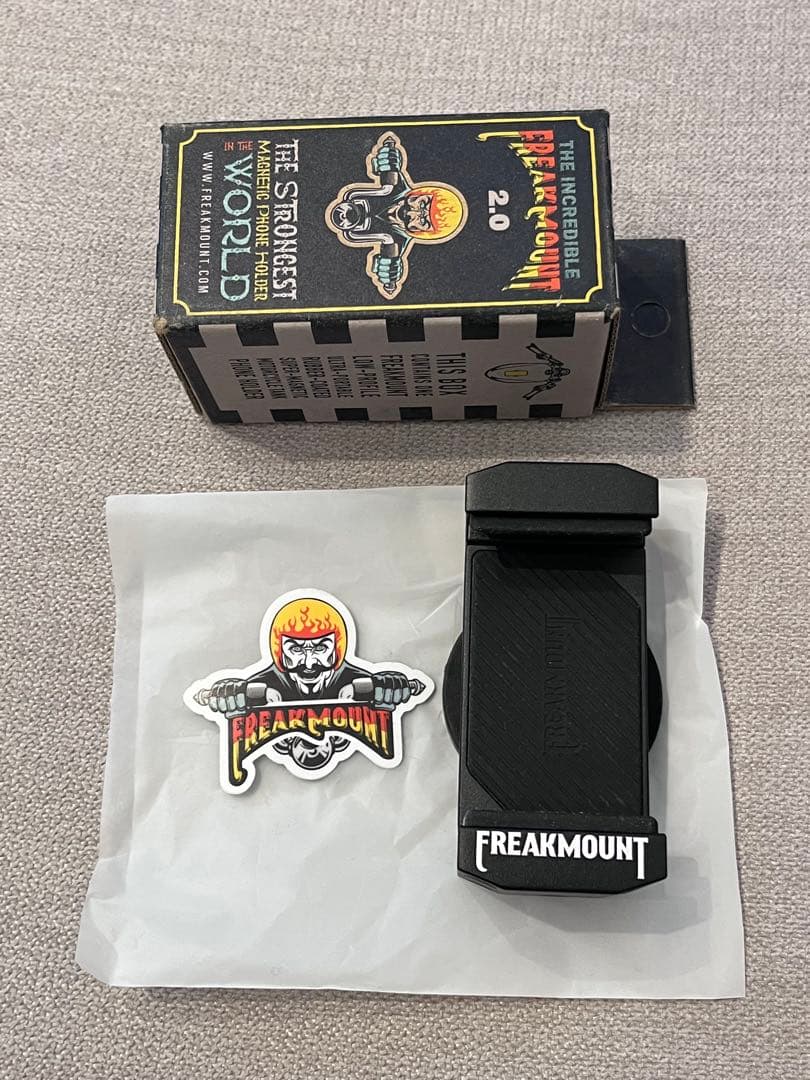 フリークマウント2.0 ビレット スマートフォンホルダー ブラック