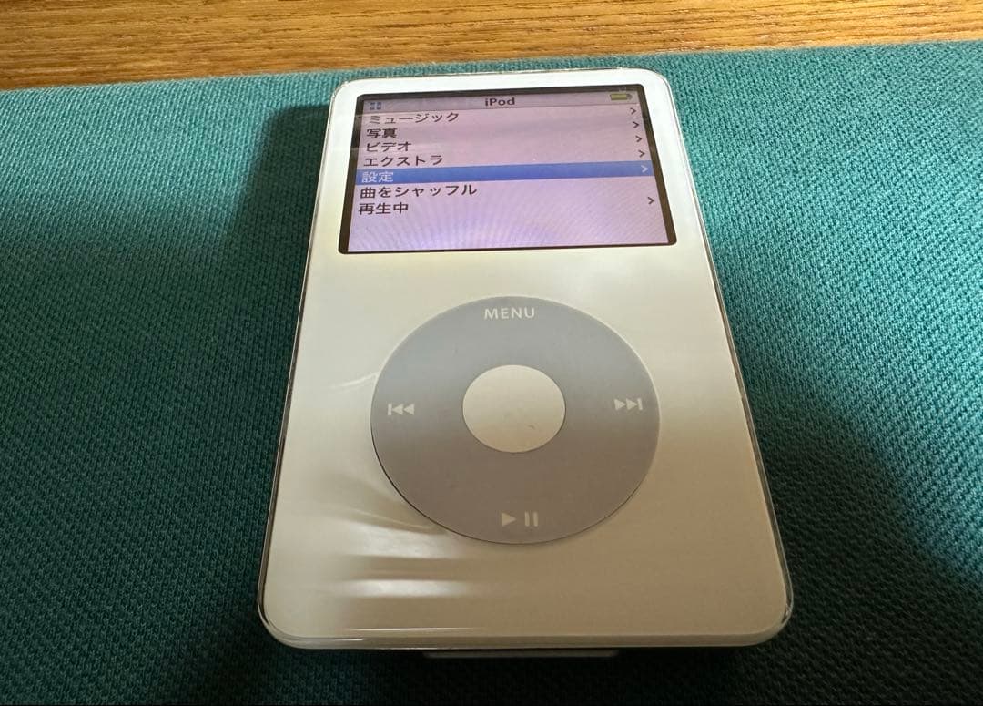 きれいなiPod Classic 5.5世代　80GB 新品のバッテリー
