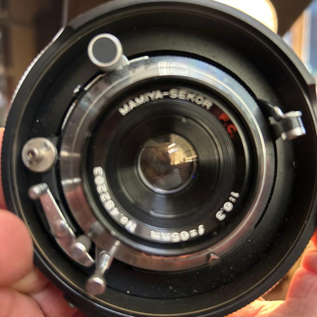 希少　Mamiya 65mm f/3.5 レンズ