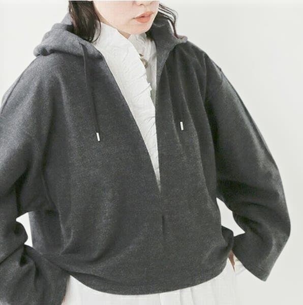 HAVERSACK ウールバランサーミルドフーデットパーカー サイズ1