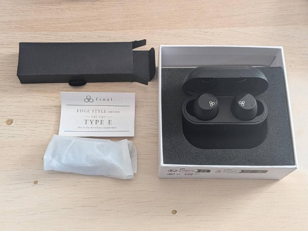 final ZE3000 SV ブラック 完全ワイヤレスイヤフォン