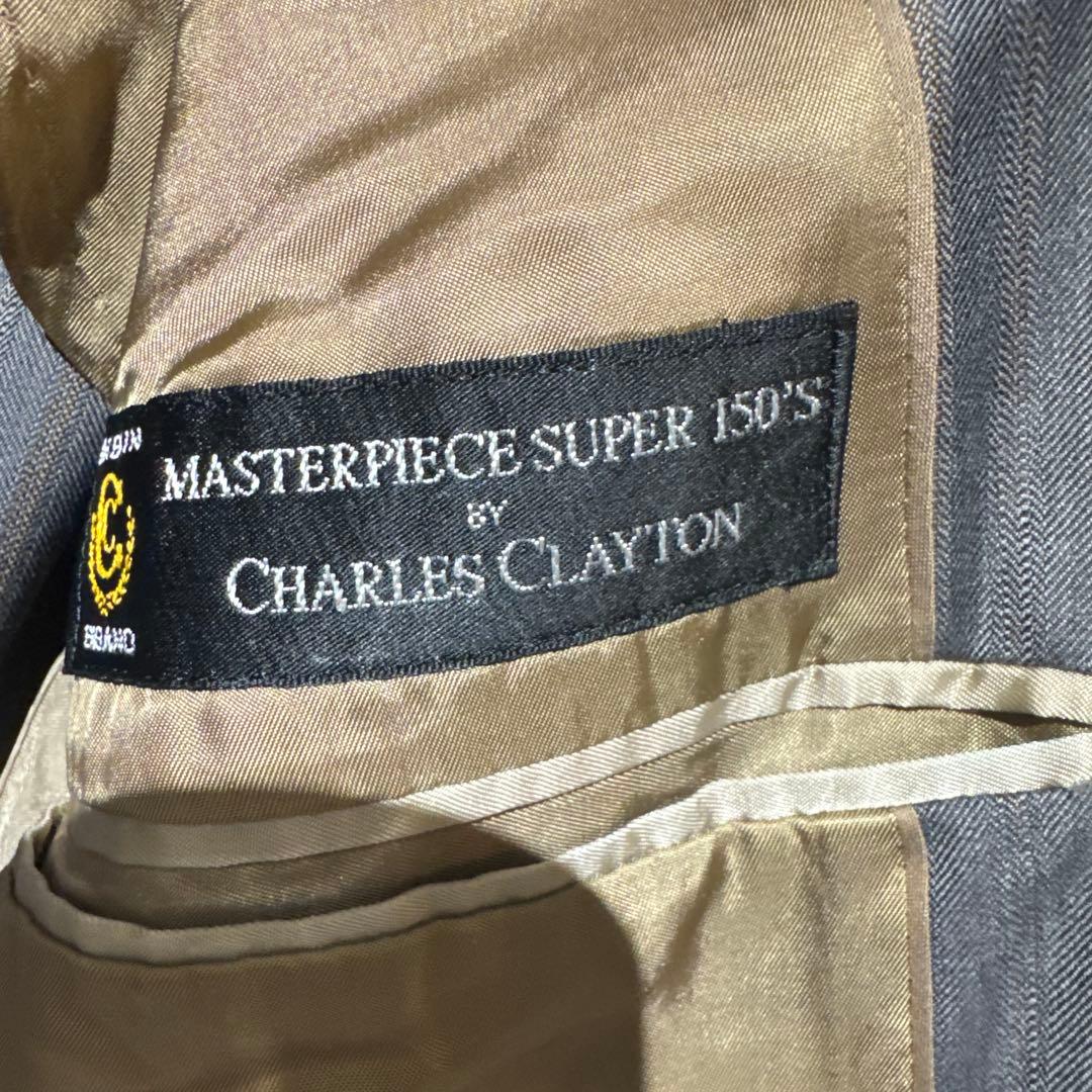 M*〜様 ポールスミス グレー ストライプ ビジネススーツ セットアップ