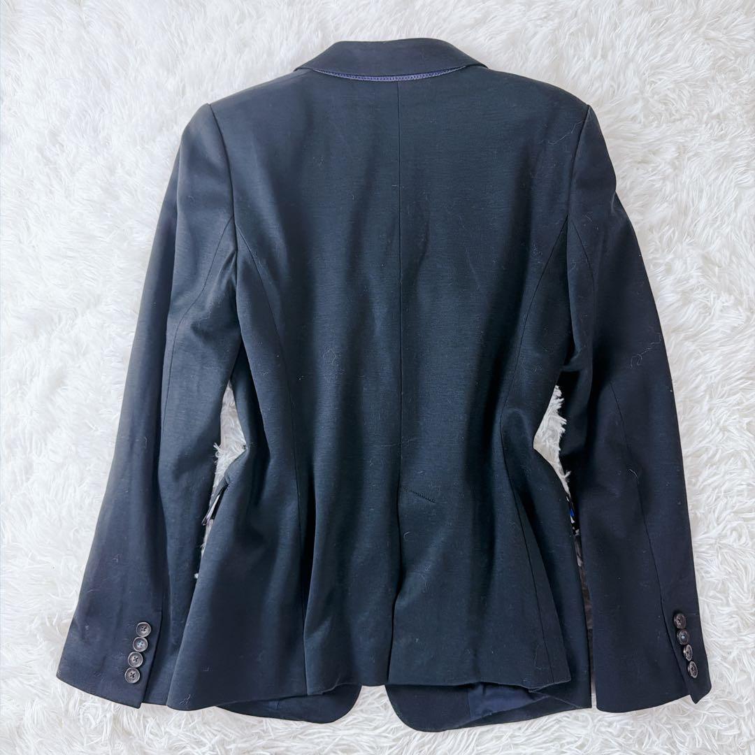 Paul Smith Black 大きいサイズ 裏地 花柄 テーラードジャケット