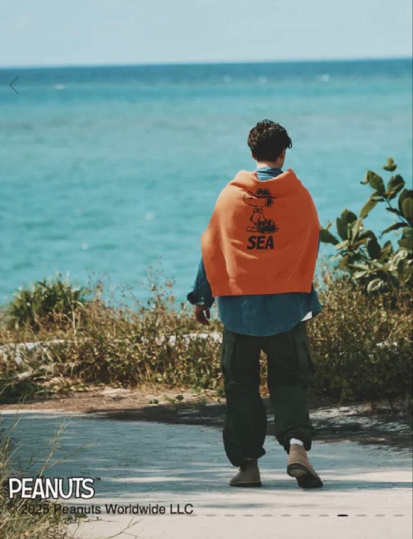 SMOOTHY x WDS Snoopy オレンジ　M