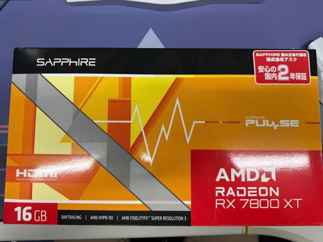 グラフィックボード・グラボ・ビデオカード AMD RX 7800XT