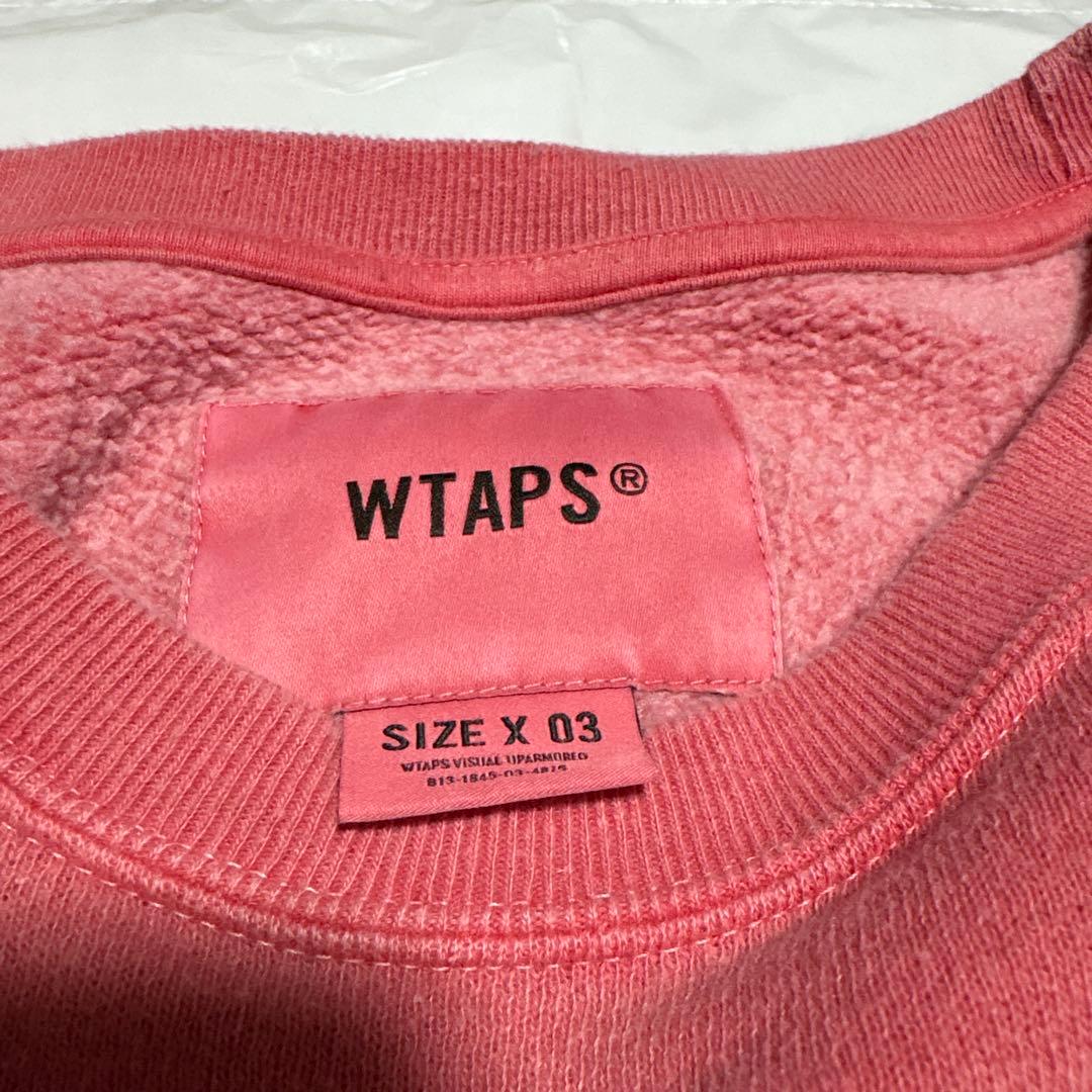 WTAPS ピンク トレーナー サイズX 03