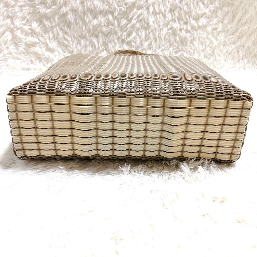 ⭐︎美品　PALOROSA パロローサ　かごバック　トート　ベージュ　グレージュ