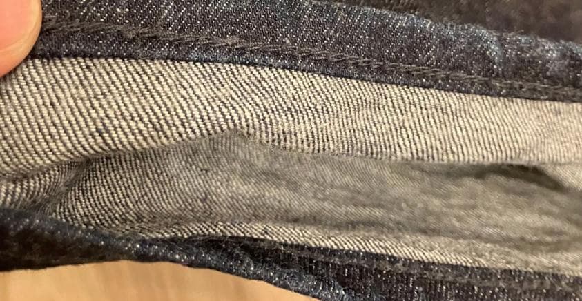 ササフラス　フォールリーフガーデナーパンツ　Lサイズ　デニム