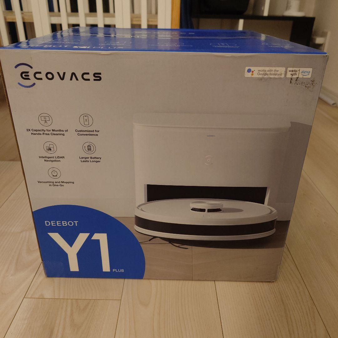 新品未開封　ECOVACS DEEBOT Y1 Plus ロボット掃除機