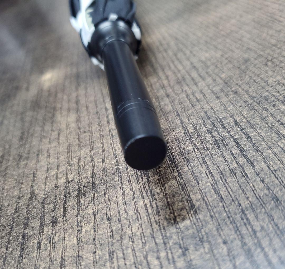 未使用　マリメッコ　ワンタッチ　長傘　ウニッコ　ブラック