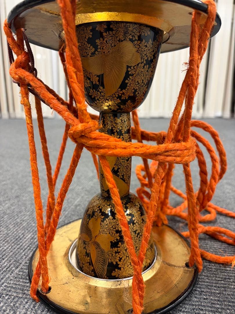 トモちゃん#様用　小鼓　蒔絵胴