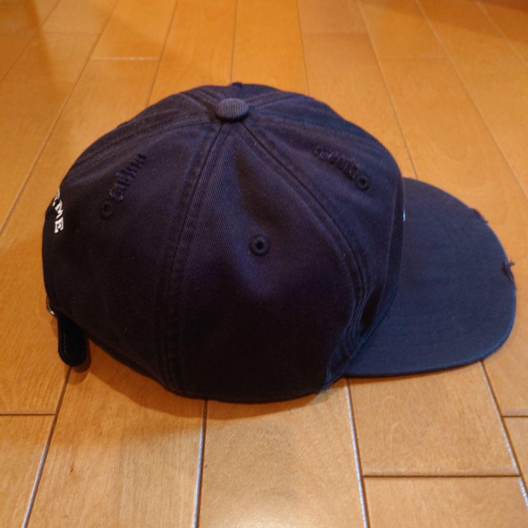 25FW 「Supreme」distressed script 6panel