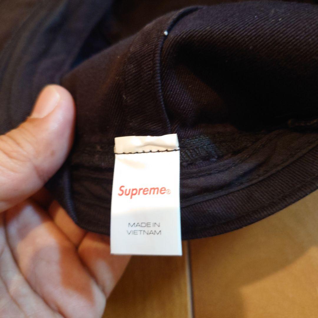25FW 「Supreme」distressed script 6panel