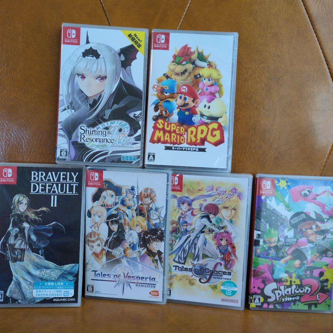 新品未開封　Nintendo Switch ソフト6本セット