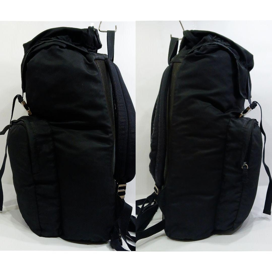 プラダ リュックサック バックパック 大容量 ブラック V136