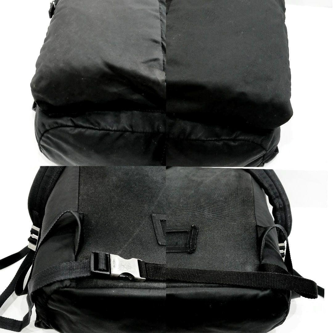 プラダ リュックサック バックパック 大容量 ブラック V136