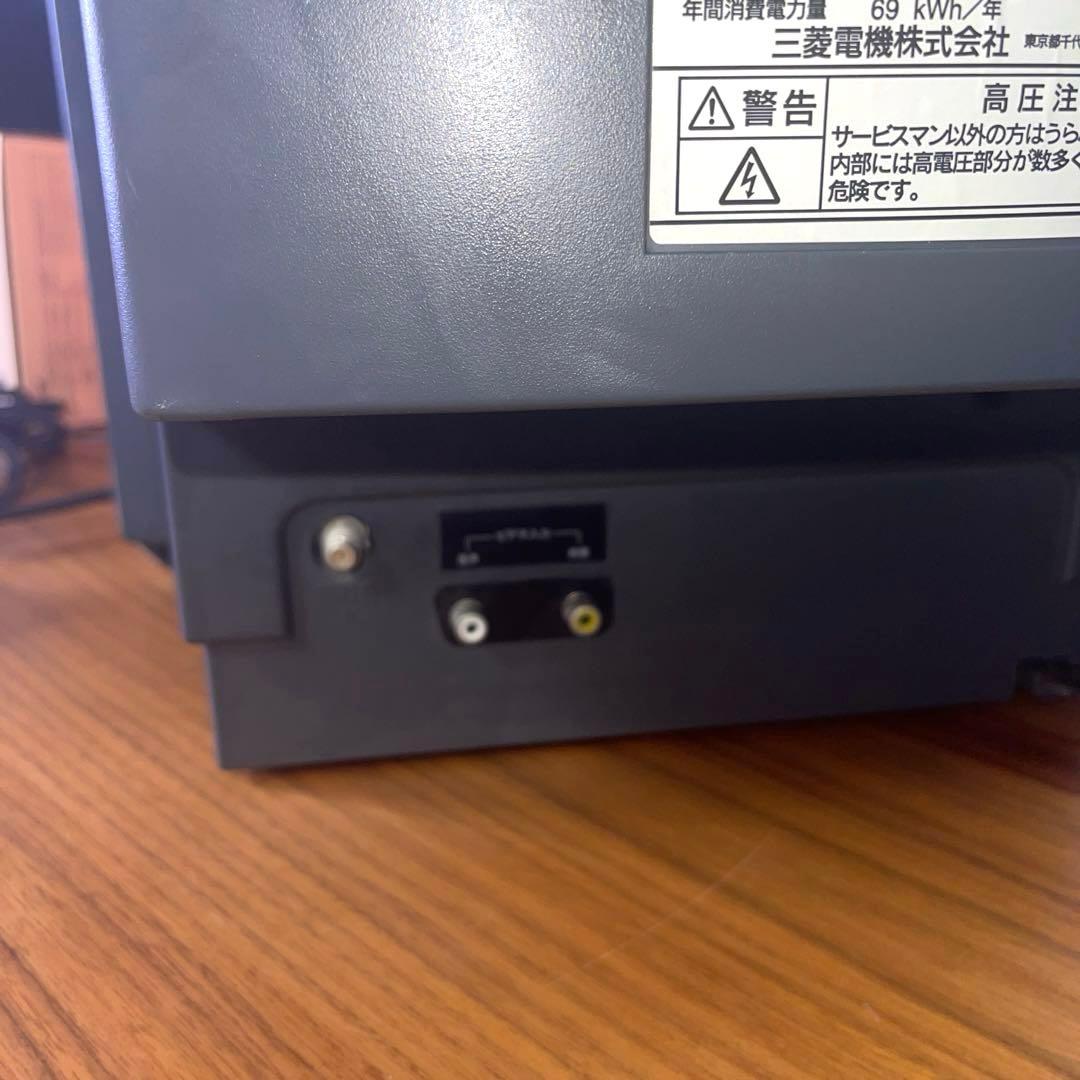 【レトロゲームセット】ツインファミコン&三菱電機 ブラウン管テレビ &チューナー