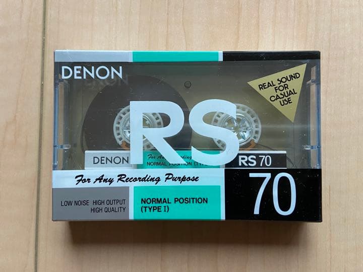 カセットテープ6本セット　ハイポジ5本　DENON SONY maxell