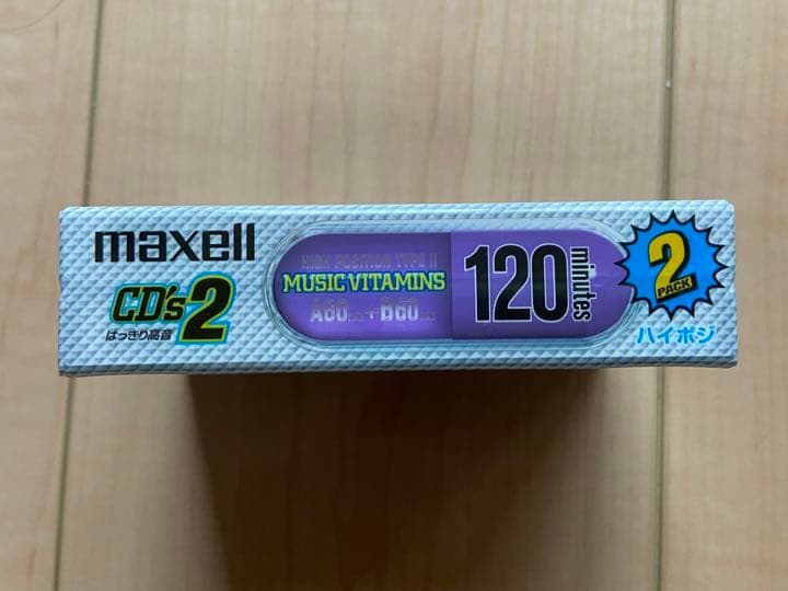 カセットテープ6本セット　ハイポジ5本　DENON SONY maxell