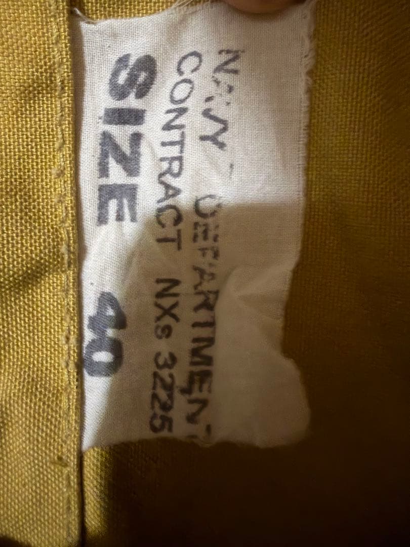 40s テストサンプル usnavy n-2 rain jacket