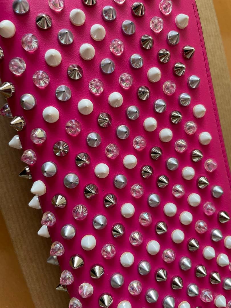 【購入時の証明書付き】クリスチャン ルブタン 長財布　箱は付きません