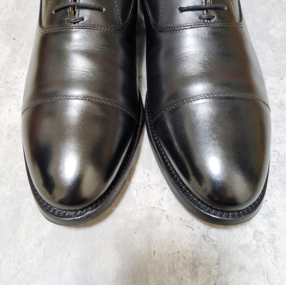 【極美品✨】スコッチグレイン ストレートチップ レザー 本革 内羽根 24.5