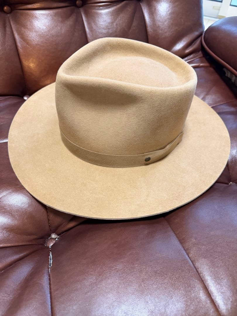 新品　帽子 Kohsuke Inaba コウスケ イナバ　ファーフエルト中折れ帽