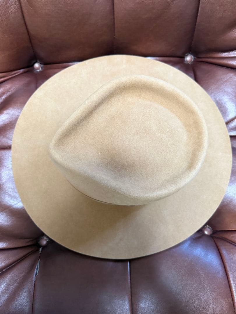 新品　帽子 Kohsuke Inaba コウスケ イナバ　ファーフエルト中折れ帽