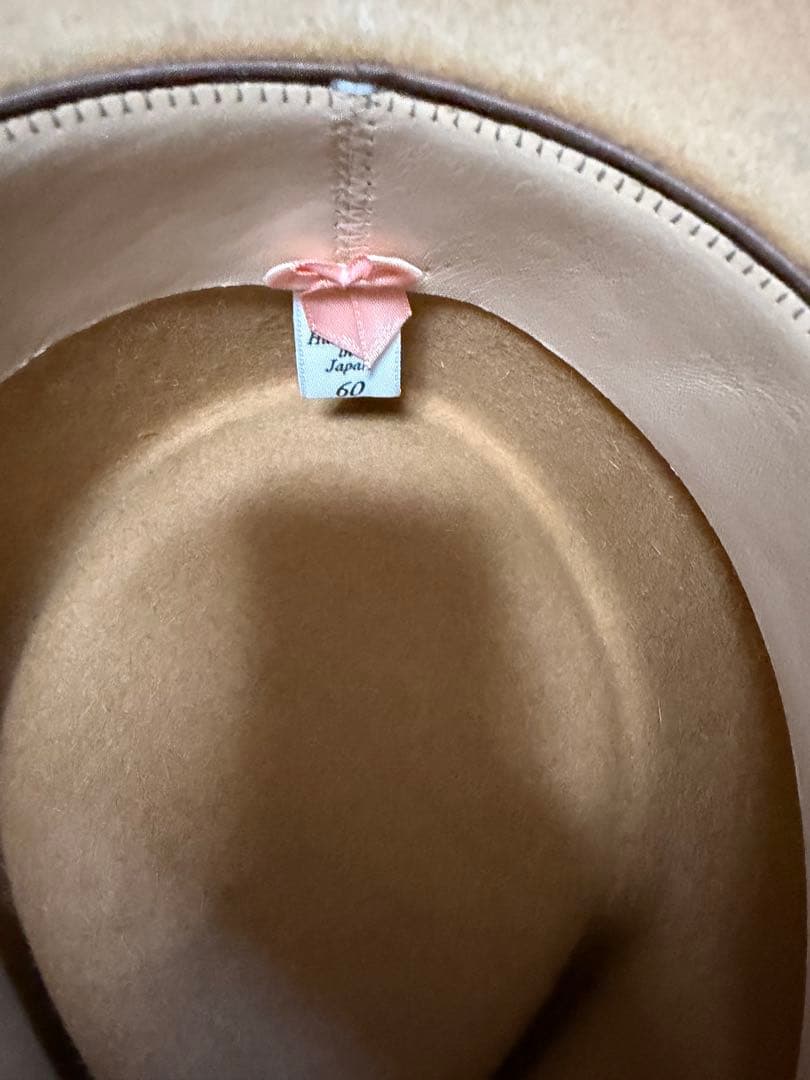 新品　帽子 Kohsuke Inaba コウスケ イナバ　ファーフエルト中折れ帽