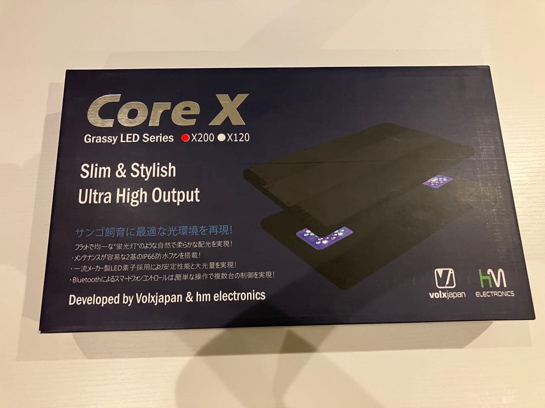 ボルクスジャパン　GrassyCore X200 LED照明　純正ワイヤー付き