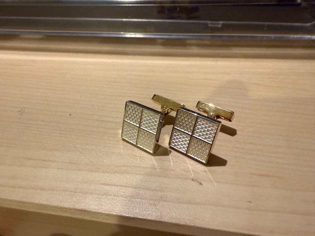 ⭕️正規品 ルイヴィトン カフリンクス カフス ag925 ダミエ4 美品
