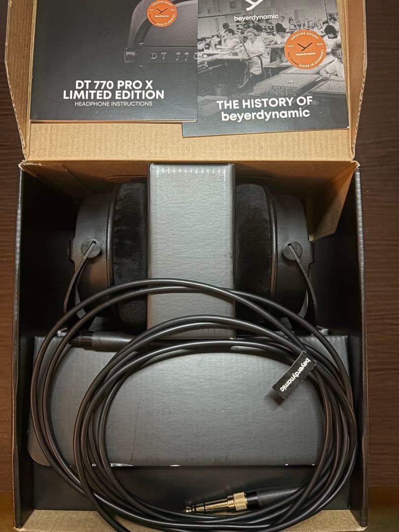 DT 770 PRO X LimitedEdition イヤーパッド純正ほぼ新品