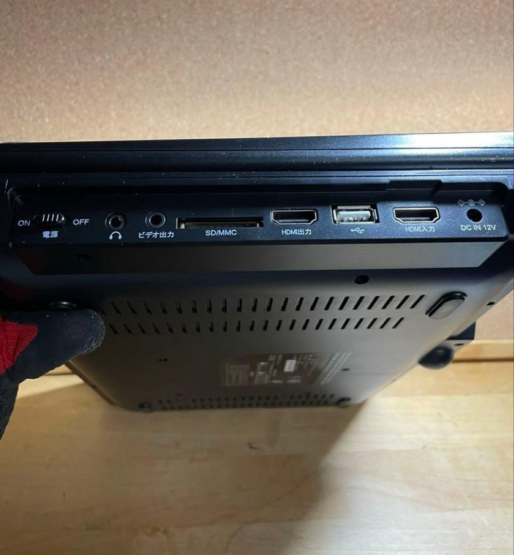 大画面 ポータブルDVD・BD・Blu-ray・ブルーレイプレーヤー/14PB