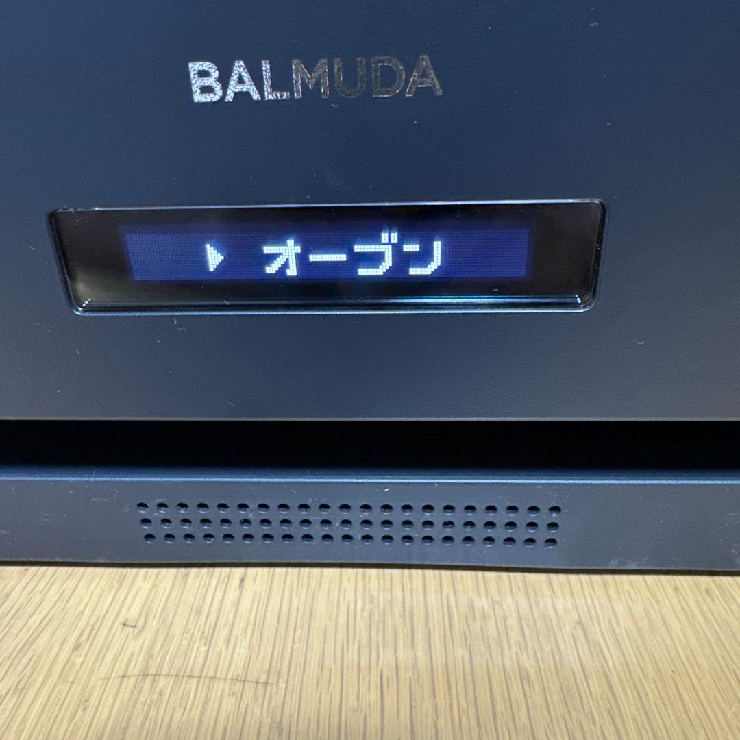 極美品 BALMUDA K09A-BK 動作良好 角皿付【A-197】