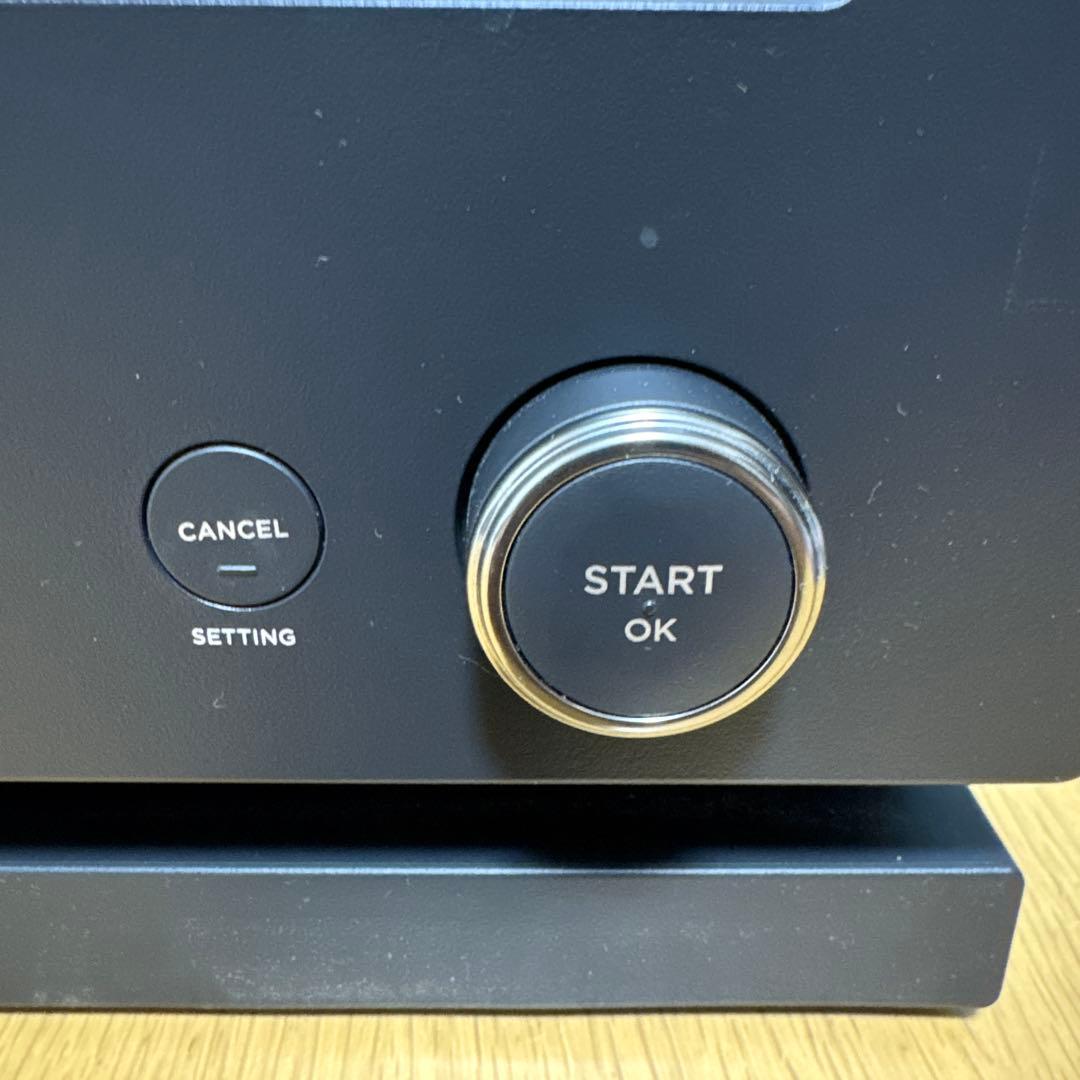 極美品 BALMUDA K09A-BK 動作良好 角皿付【A-197】