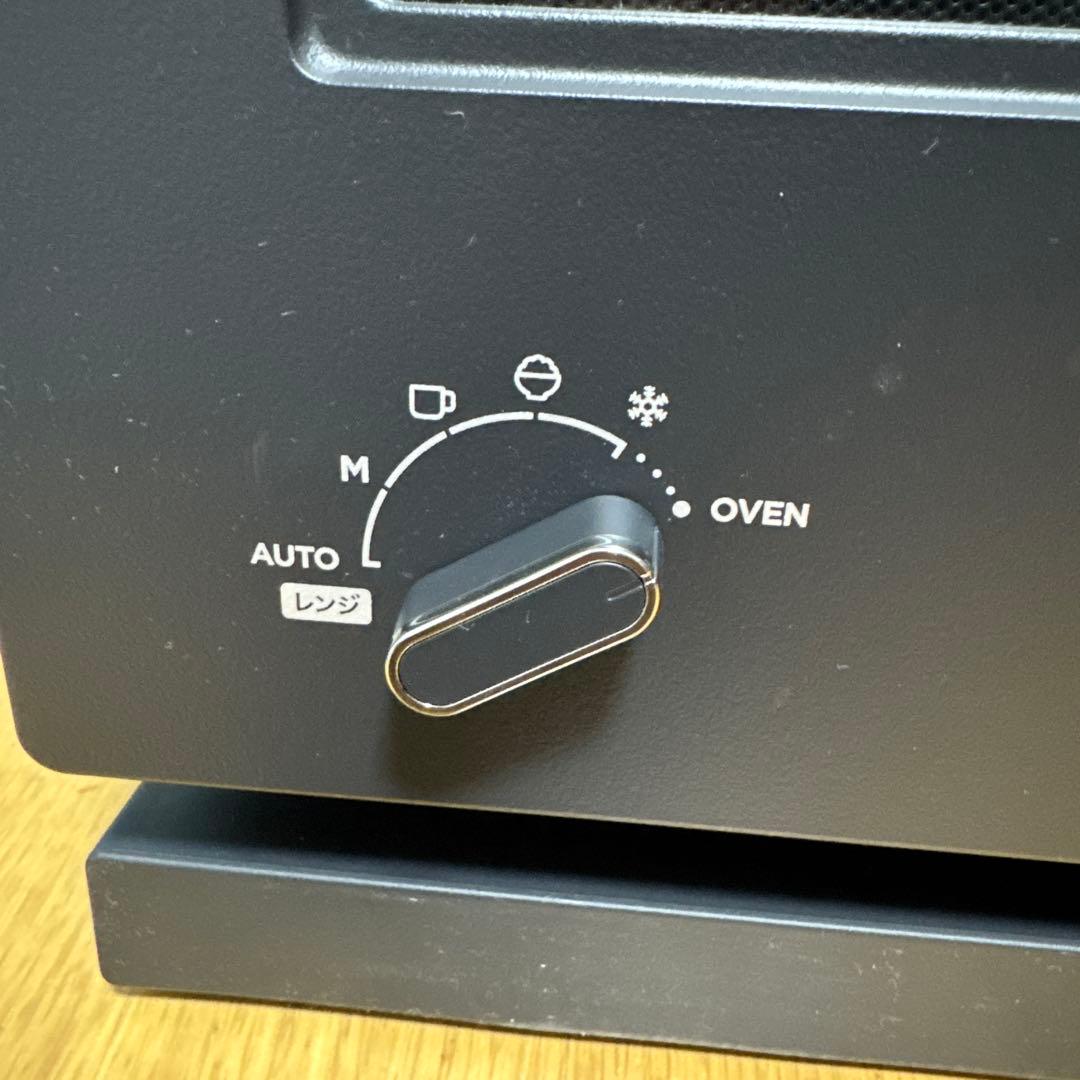 極美品 BALMUDA K09A-BK 動作良好 角皿付【A-197】