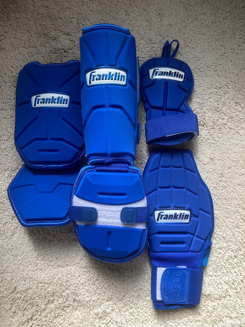 超激安フランクリン打者&走者防具4点セット未使用品