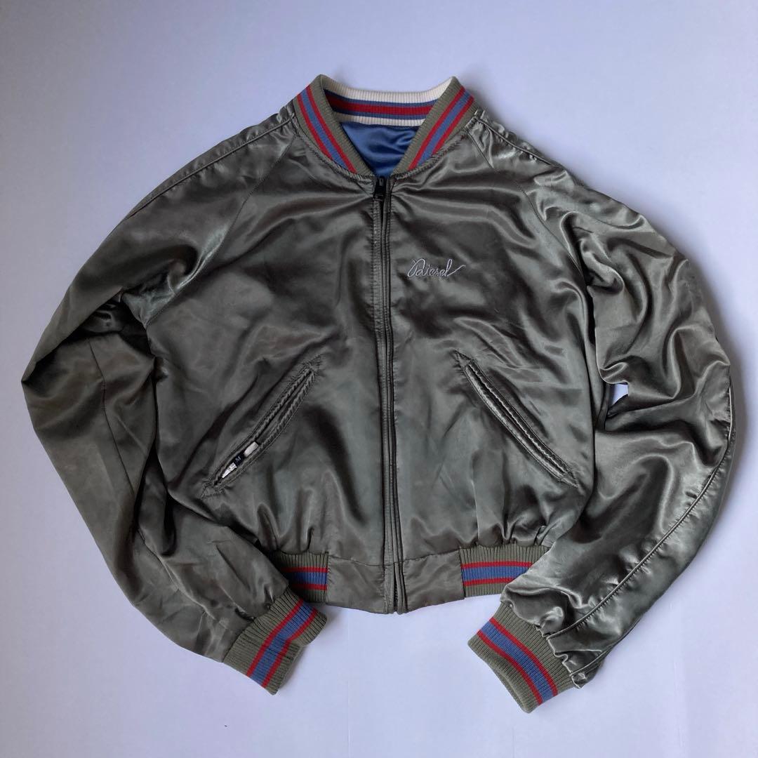 DIESEL ディーゼル スカジャン リバーシブル 刺繍 レディースMサイズ